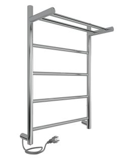 Полотенцесушитель электрический Indigo Line LСLE60-50PR с полкой 60x50 см хром